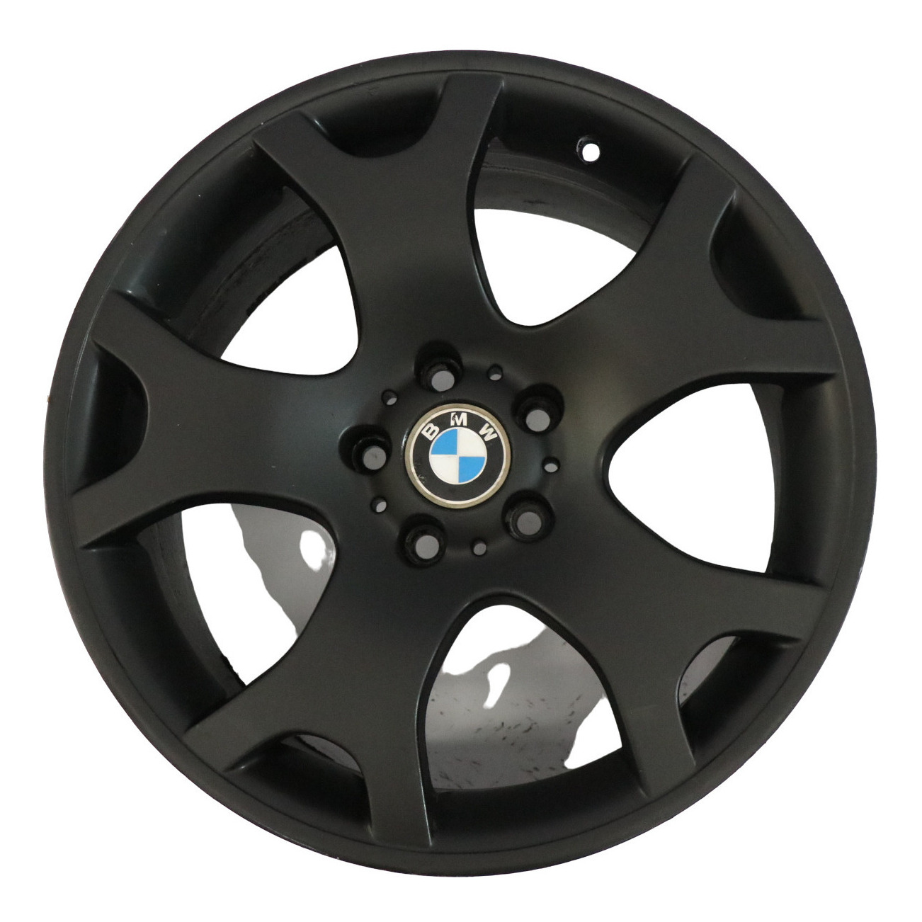 BMW X5 E53 Black Rear Wheel Alloy Rim 19" V Spoke 63 ET:45 10J 1096228