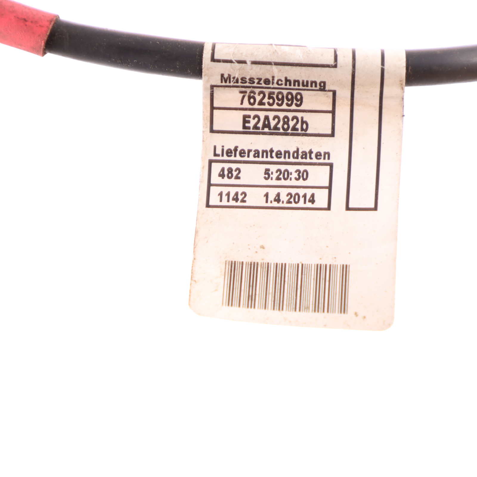 Battery Cable BMW F22 Negative Earth Cable Minus Electrical Wire 7625999