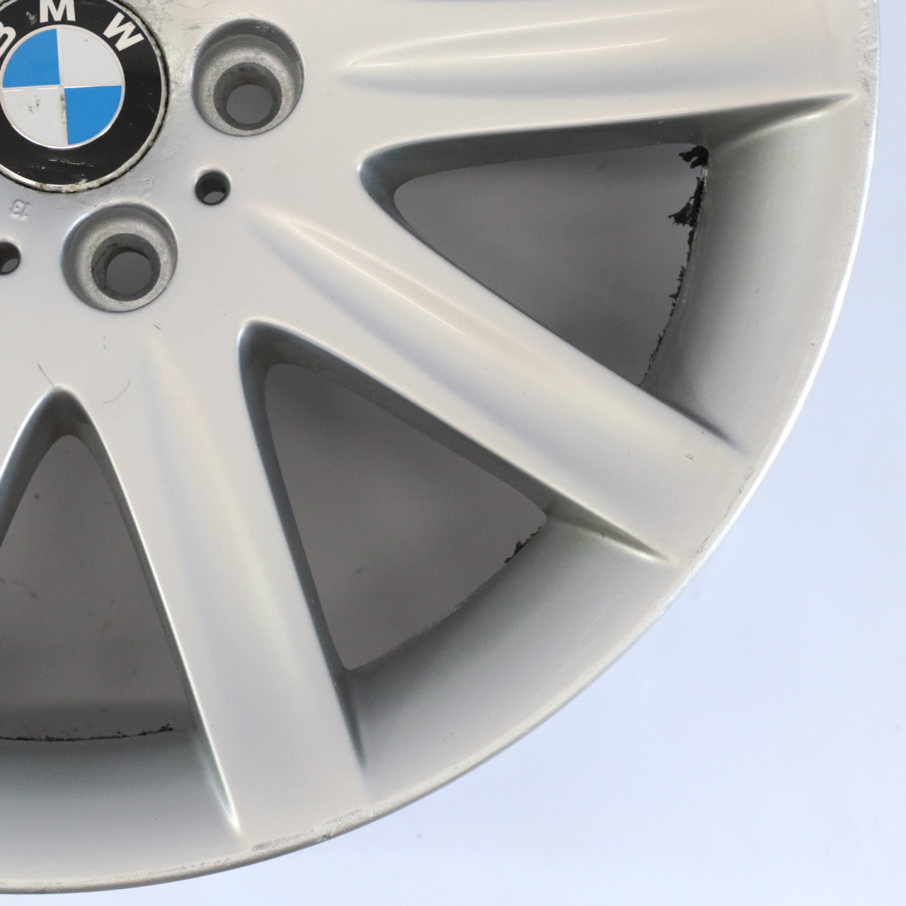 BMW E65 Roue avant argentée Jante en alliage 19" Star Spoke 95 ET:24 9J 6753241