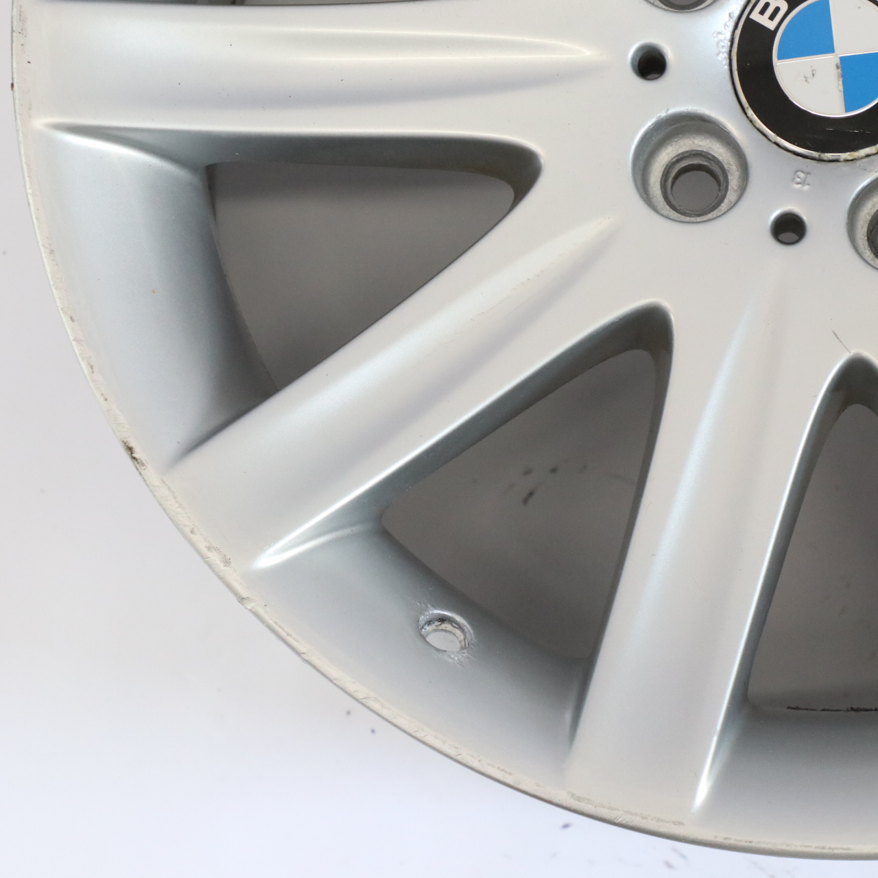 BMW E65 Roue avant argentée Jante en alliage 19" Star Spoke 95 ET:24 9J 6753241