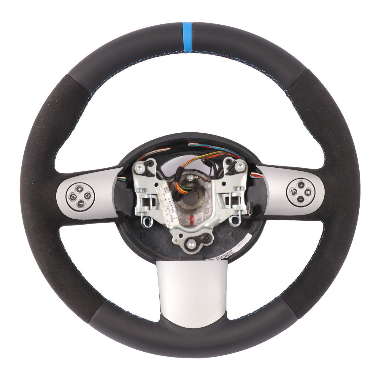 Mini Cooper R50 NEW Black Leather / Alcantara Sport Steering Wheel Mulifunction