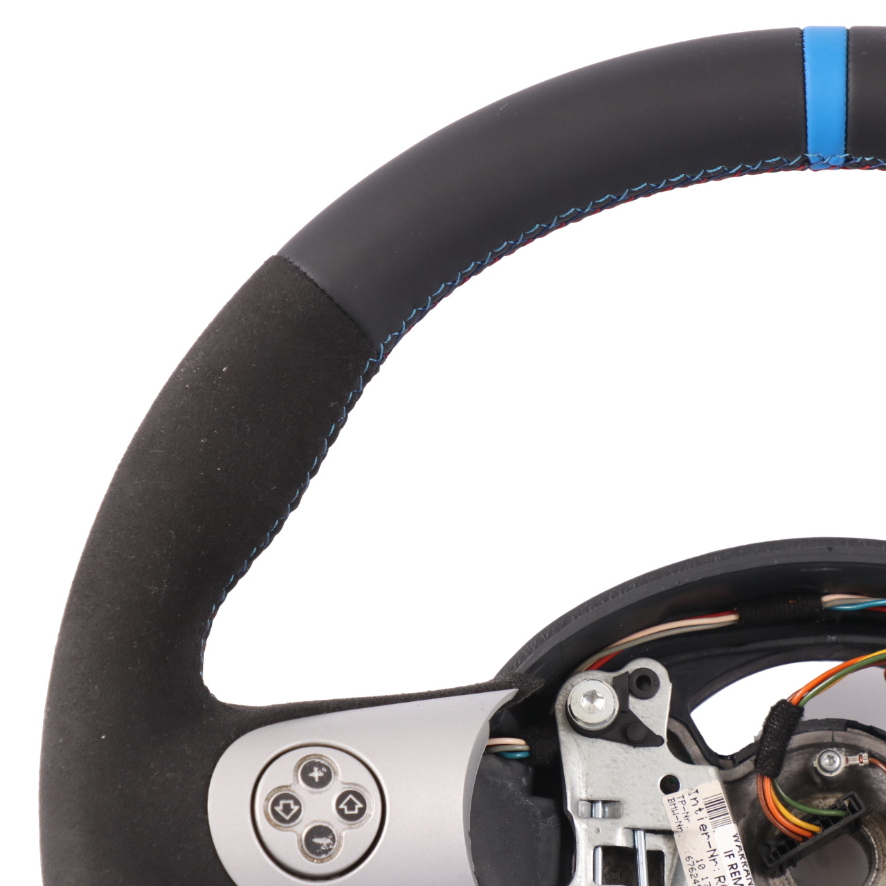 Mini Cooper R50 NEW Black Leather / Alcantara Sport Steering Wheel Mulifunction