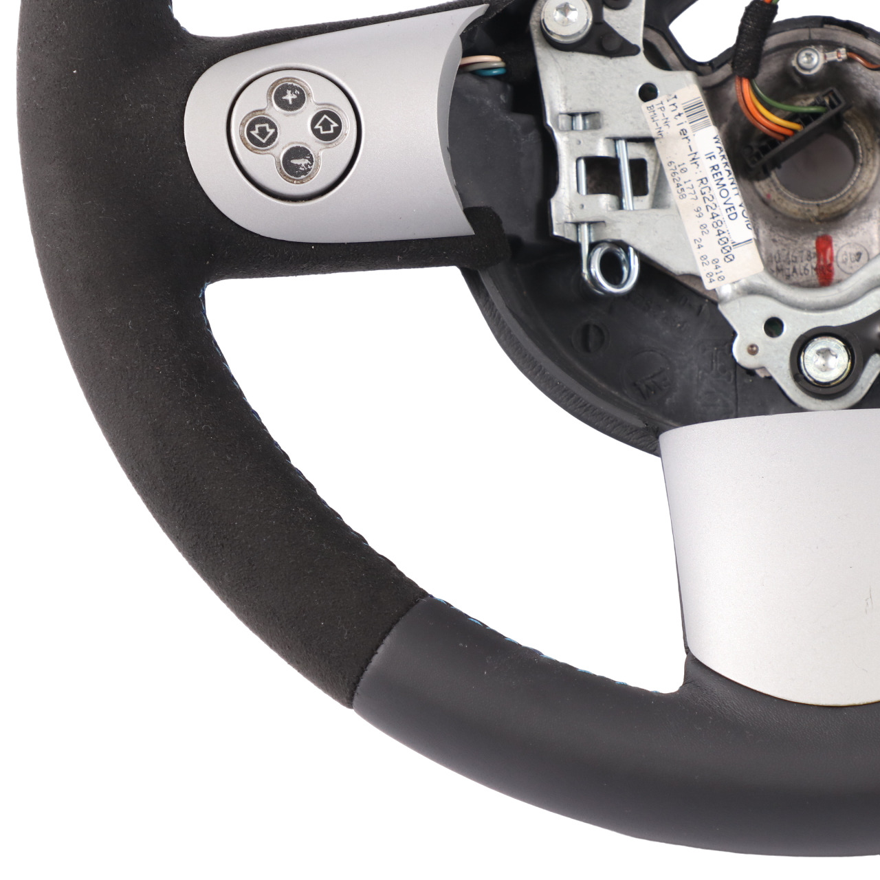 Mini Cooper R50 NEW Black Leather / Alcantara Sport Steering Wheel Mulifunction