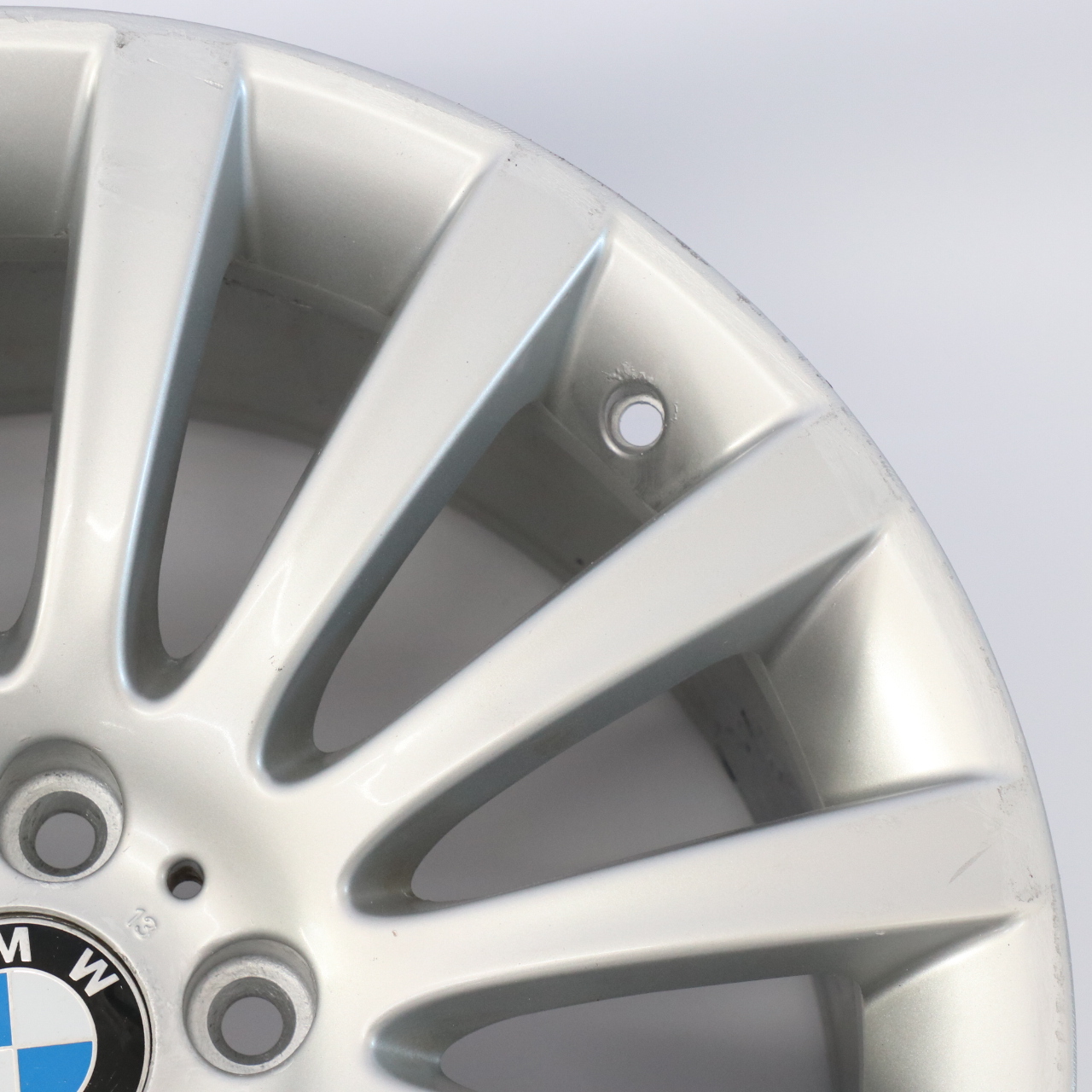 BMW F01 F07 Silver Light Alloy Wheel Rim 19" Multi-Spoke 235 9,5J ET:39 6775405