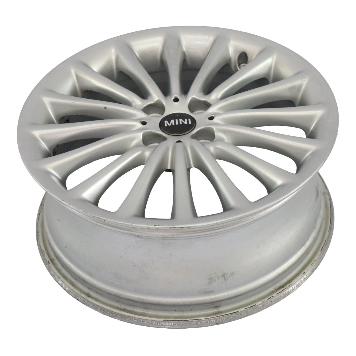 Mini Cooper R50 R55 R56 Silver Wheel Alloy Rim 17" 7J ET:48 Multi-Spoke 108