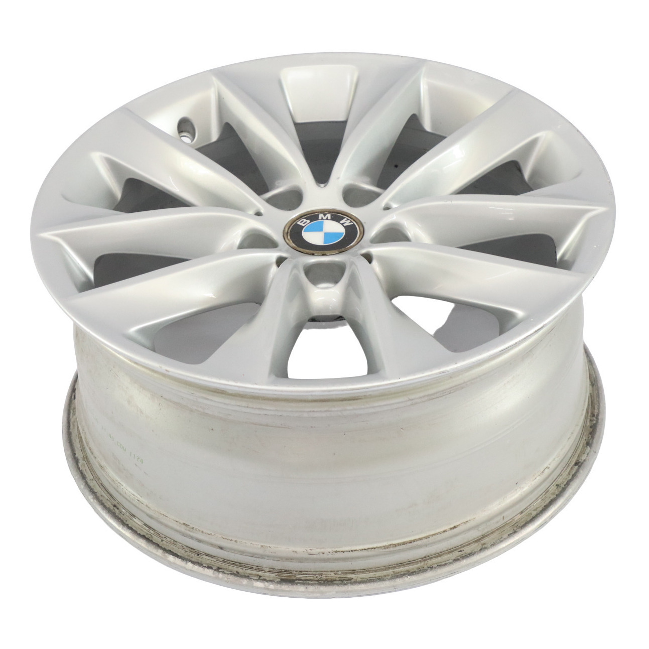 BMW F25 F26 Silver Wheel Alloy Rim 18" 8J ET:43 V Spoke 307 6787578