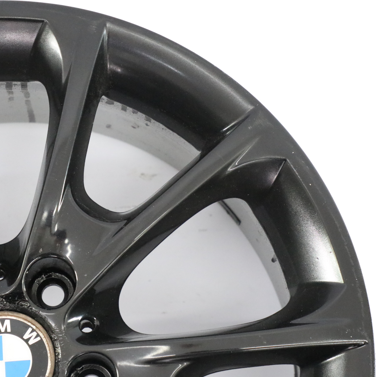 BMW F30 F32 Noir Jante Alliage Léger 8J 18" ET:34 V Spoke 398 6796250