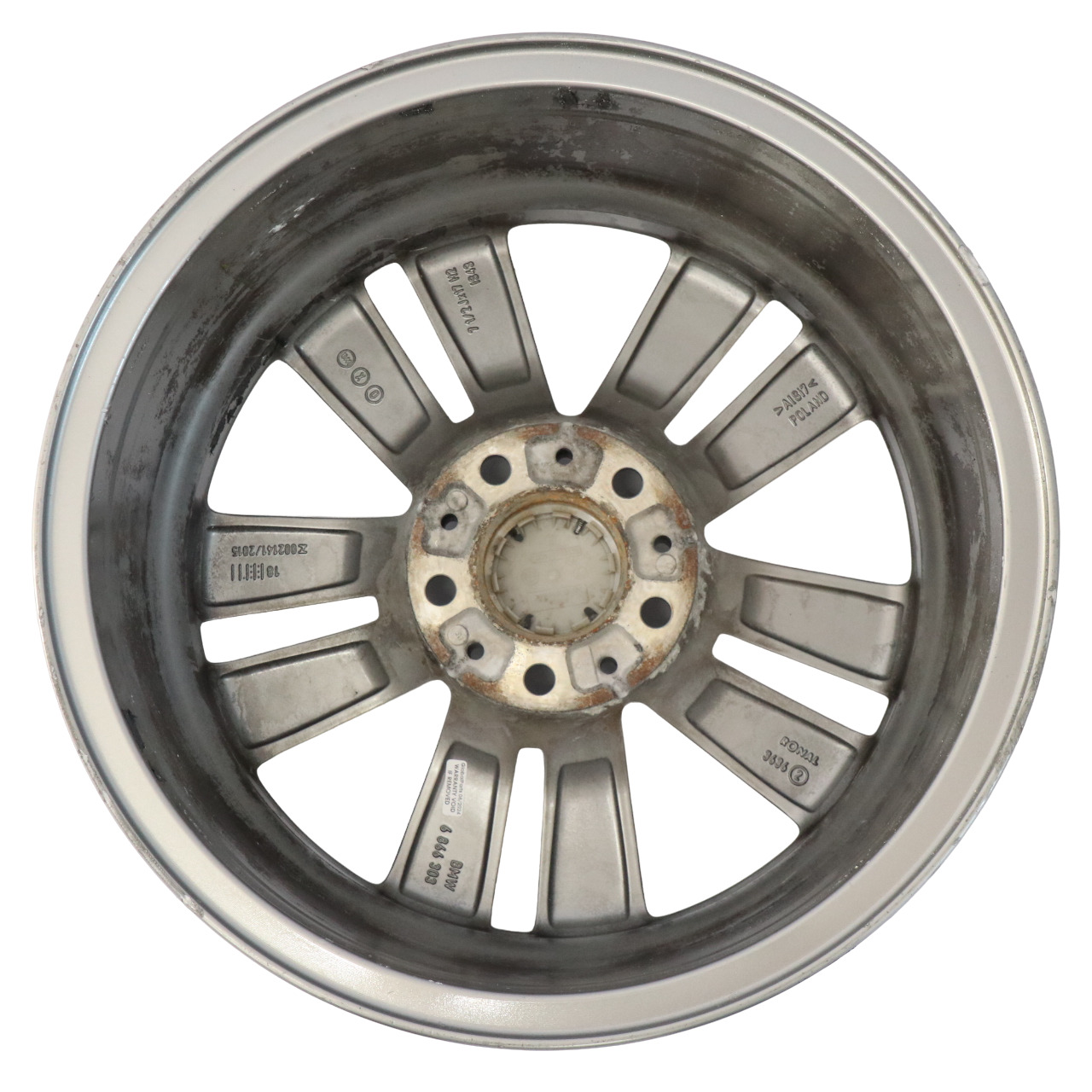 BMW F20 F21 F22 F23 Alu Felge Alufelge 17" Doppelspeiche 655 ET:43 7,5J 6866303