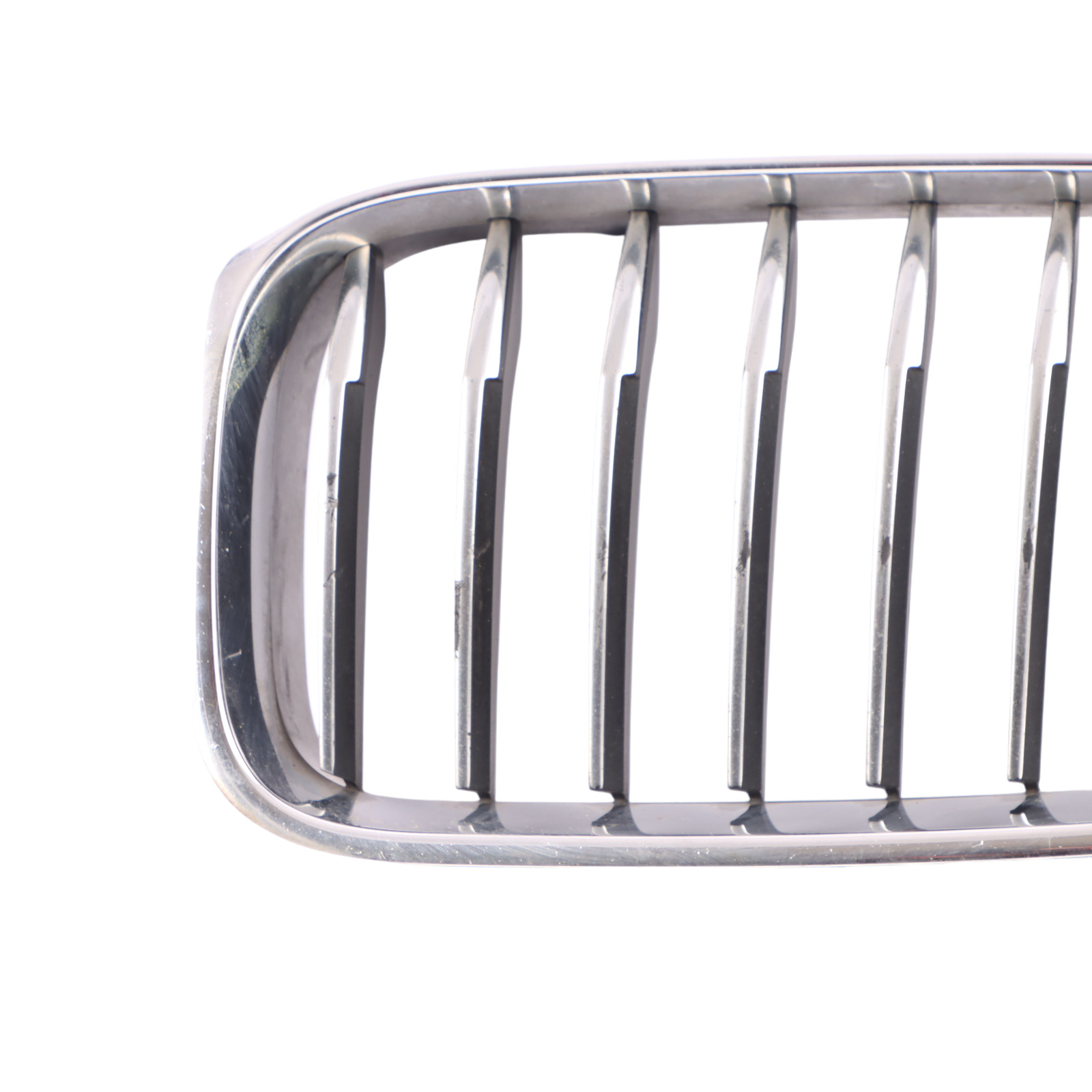 Grille BMW F13 Front Kidney Grille Grid Left N/S Silver Chrome 7212849