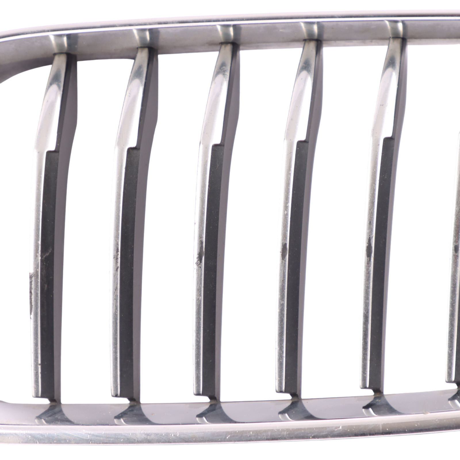 Grille BMW F13 Front Kidney Grille Grid Left N/S Silver Chrome 7212849