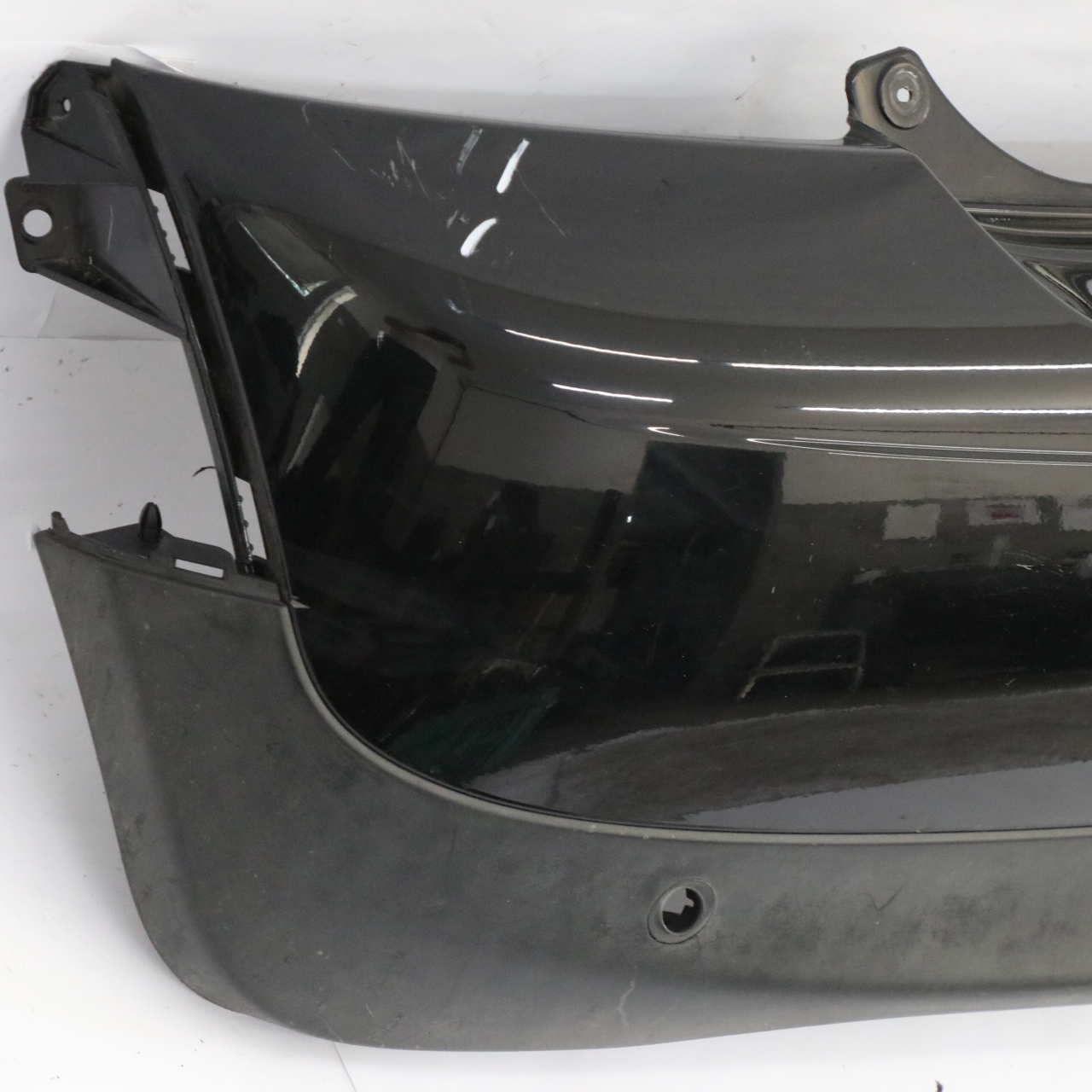 Mini R56 R57 LCI R58 R59 Rear Bumper Trim Panel Midnight Black - A94