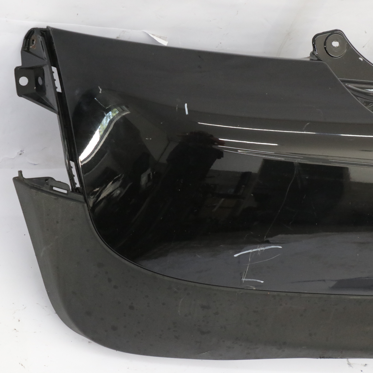 Mini R56 LCI Rear Bumper Trim Panel R57 LCI R58 Midnight Black Metallic - A94