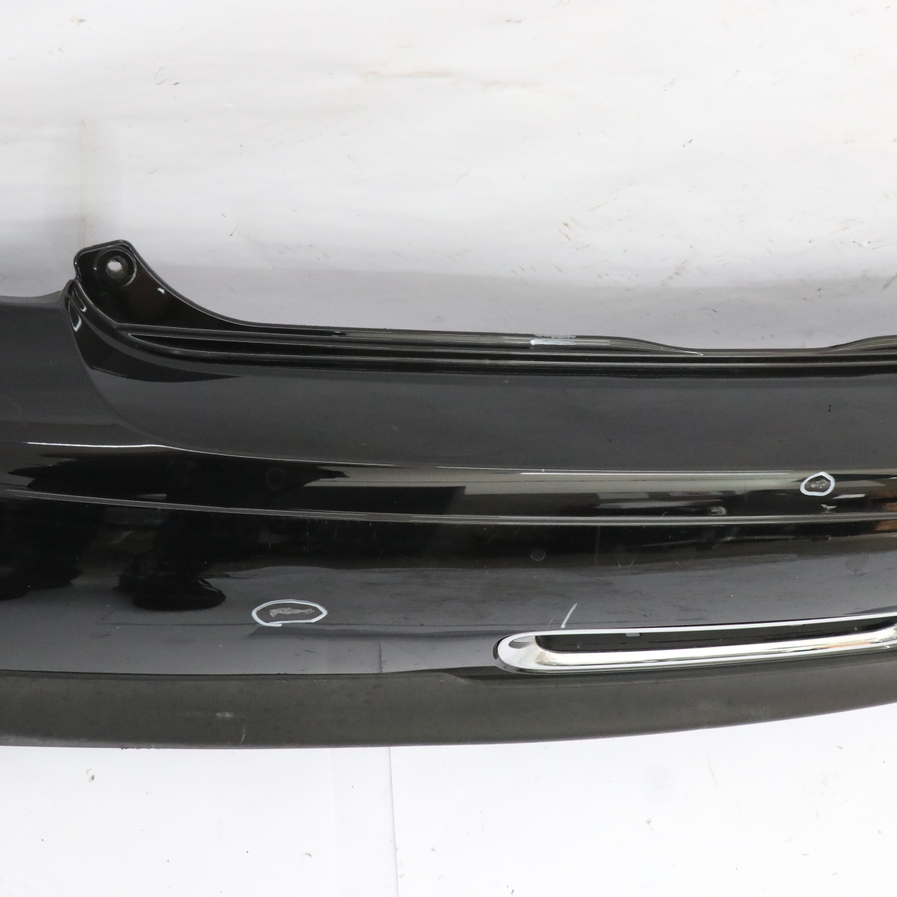 Mini R56 LCI Rear Bumper Trim Panel R57 LCI R58 Midnight Black Metallic - A94