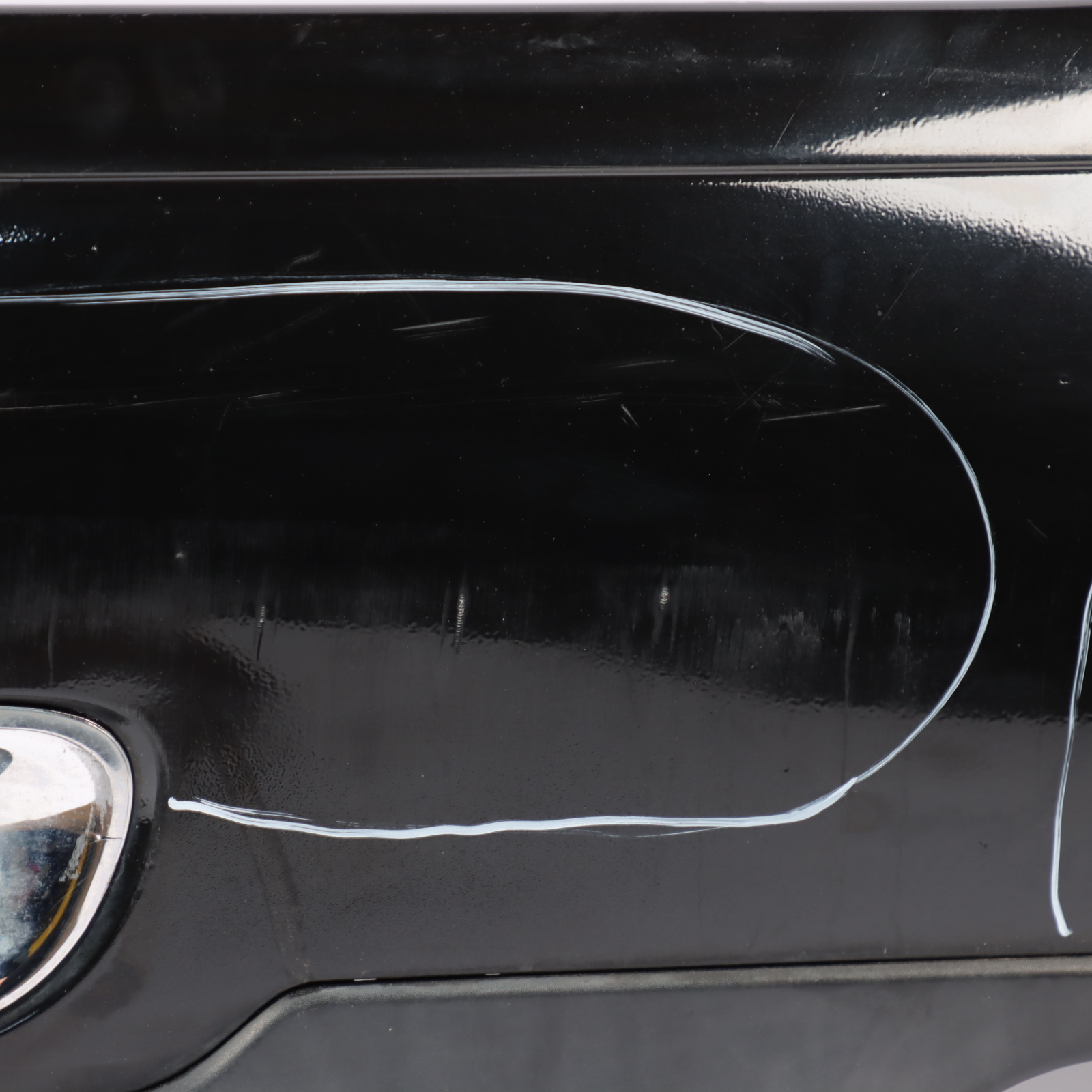 Mini R56 LCI Rear Bumper Trim Panel PDC R57 LCI R58 Midnight Black Metallic A94