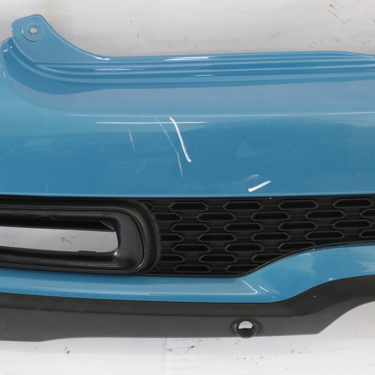 Hintere Stoßstange Mini R56 R57 LCI Cooper S PDC Trim Panel Kite Blue - B48