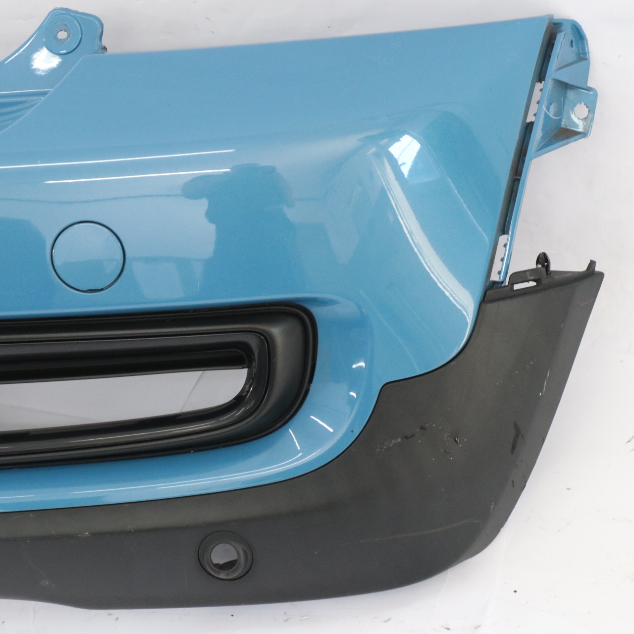 Hintere Stoßstange Mini R56 R57 LCI Cooper S PDC Trim Panel Kite Blue - B48