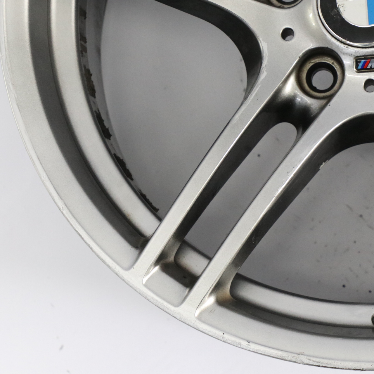 BMW E90 E91 E92 Silberne Leicht Metall Felge Vorne 19" 8J M 7844343