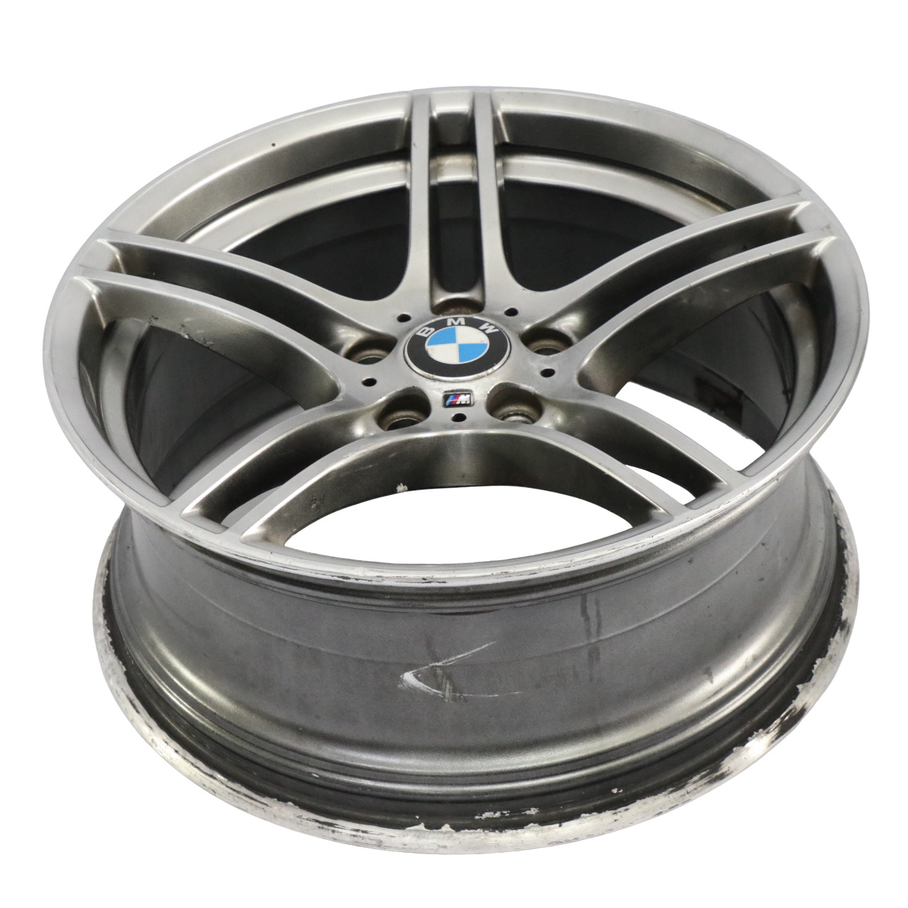 BMW E90 E91 E92 Silberne Leicht Metall Felge Vorne 19" 8J M 7844343