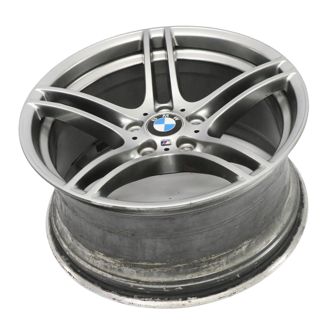 BMW E90 E91 E92 Black Alloy Wheel 19" 9J ET:39 M Double Spoke 313 7844344