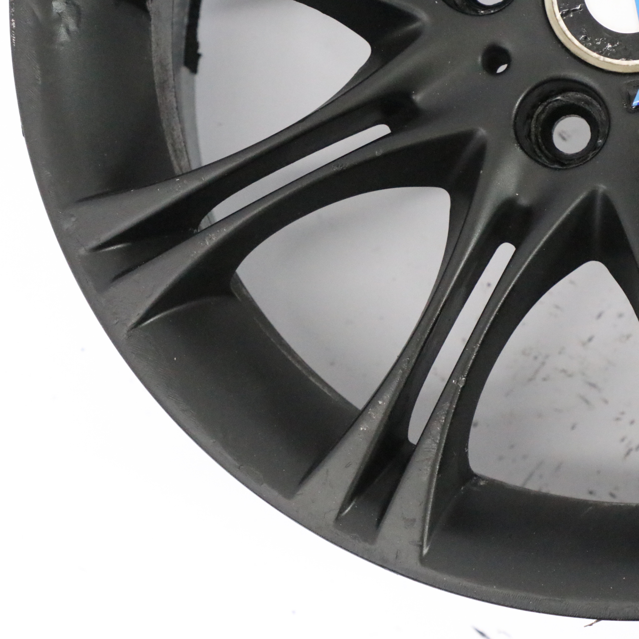 BMW E46 Z4 E85 Schwarz Vorderrad felge 18" ET:47 8J M Doppelspeiche 135