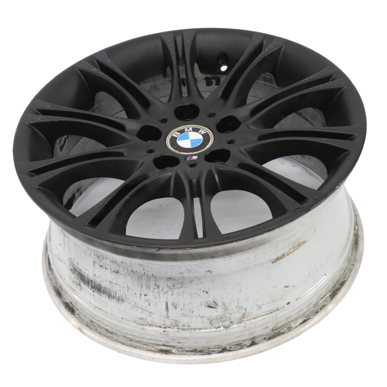 BMW E46 Z4 E85 Schwarz Vorderrad felge 18" ET:47 8J M Doppelspeiche 135