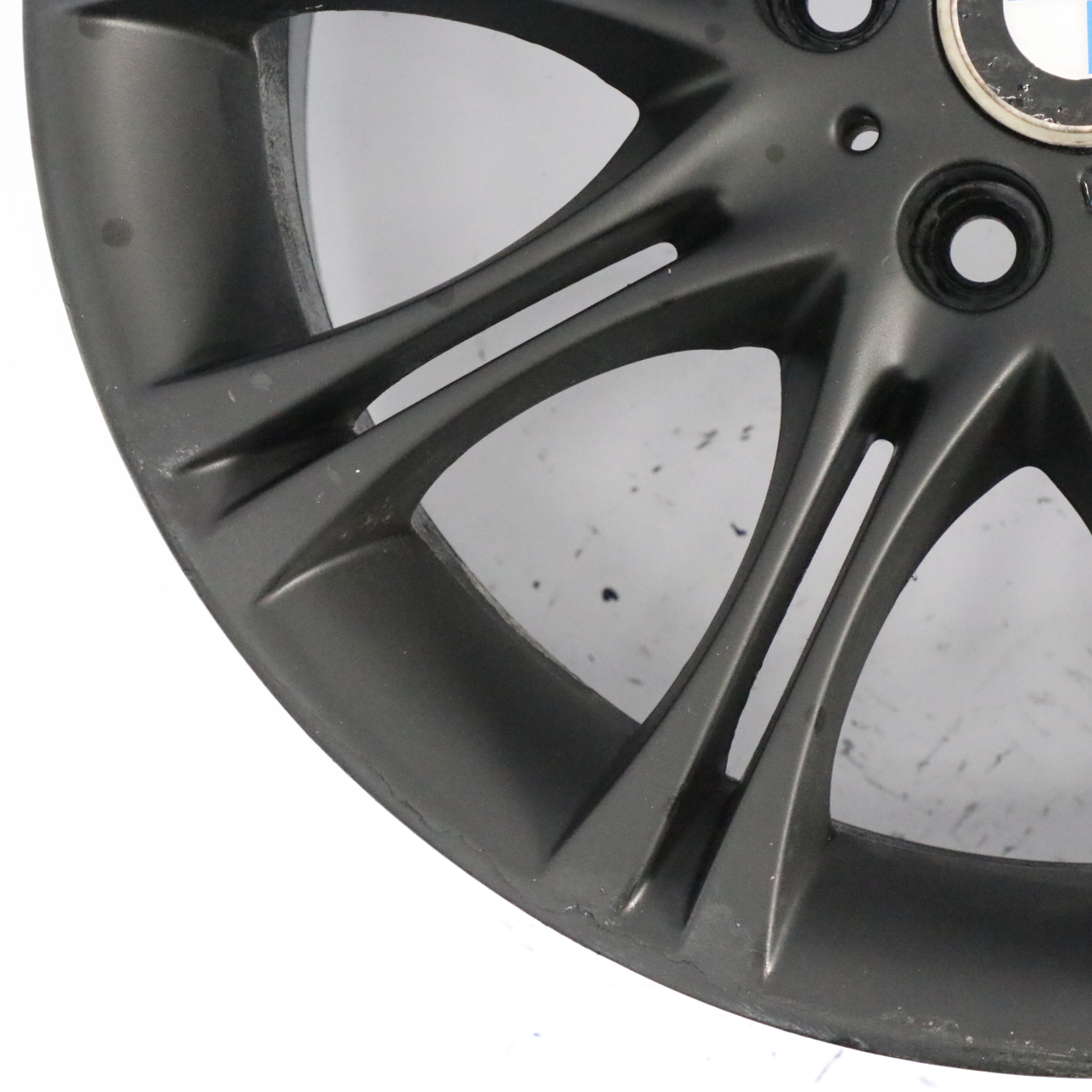 Jante BMW E46 Z4 E85 Alliage avant noir 18" ET:47 8J M Double Spoke 135