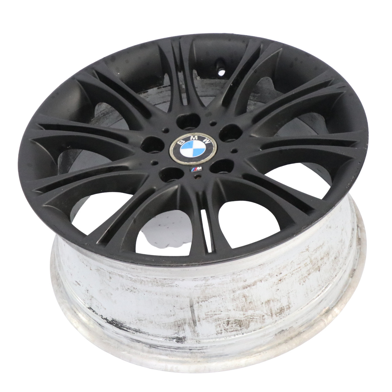 Jante BMW E46 Z4 E85 Alliage avant noir 18" ET:47 8J M Double Spoke 135