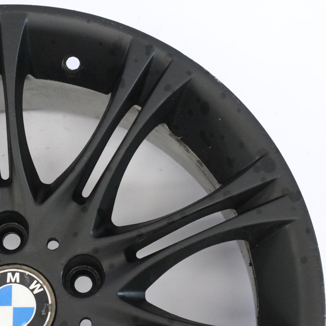 BMW E46 Z4 E85 Schwarz Vorder Rad Felge 18" ET:47 8J M Doppel Speiche 135