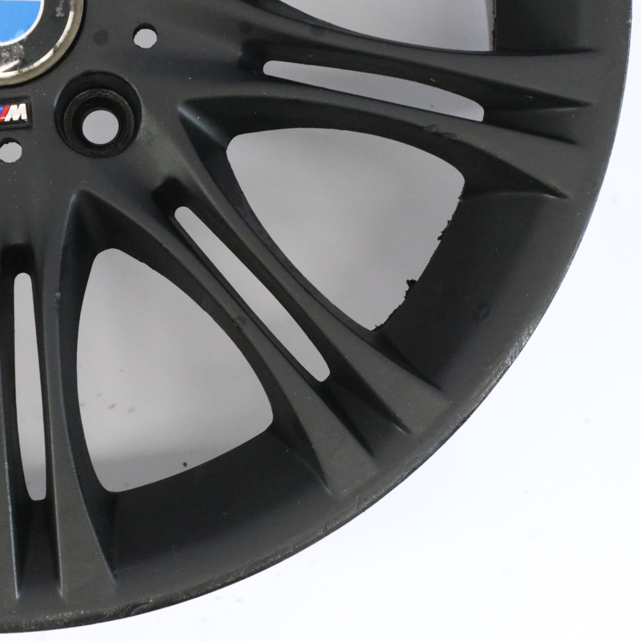 BMW E46 Z4 E85 Schwarz Vorder Rad Felge 18" ET:47 8J M Doppel Speiche 135