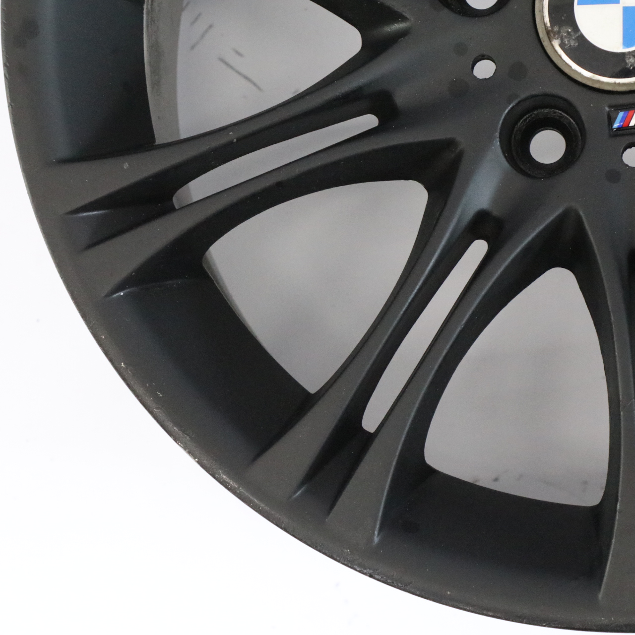 BMW E46 Z4 E85 Schwarz Vorder Rad Felge 18" ET:47 8J M Doppel Speiche 135