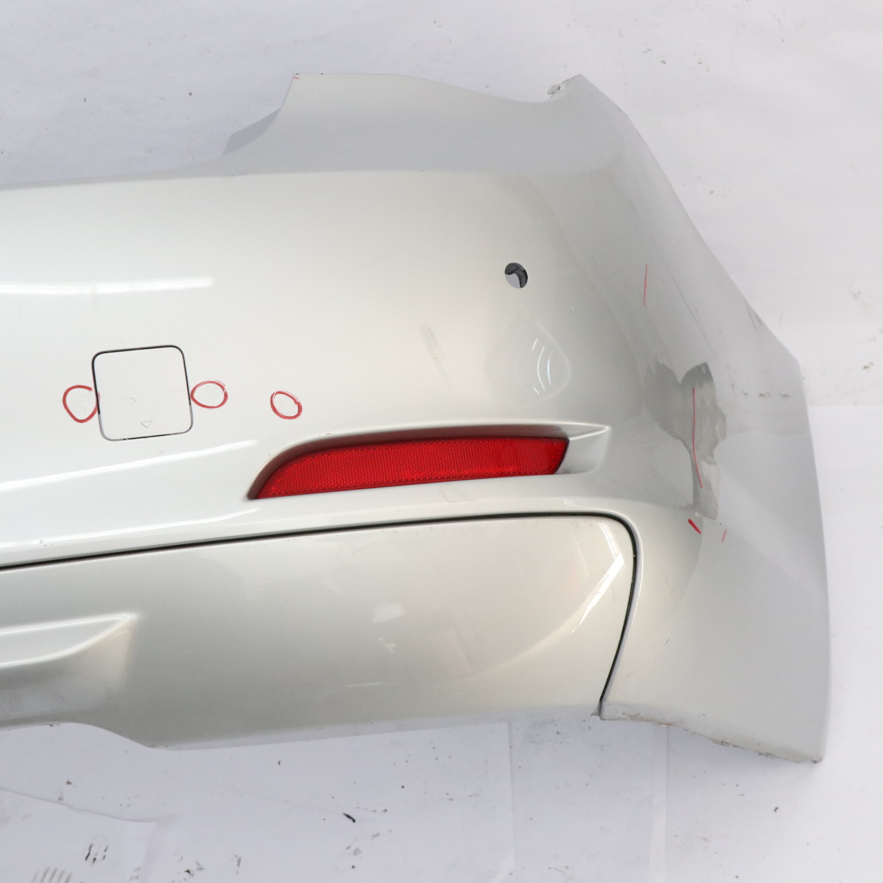 Rear Bumper BMW F01 Saloon M Sport Trim Panel Titansilber Titan Silver - 354