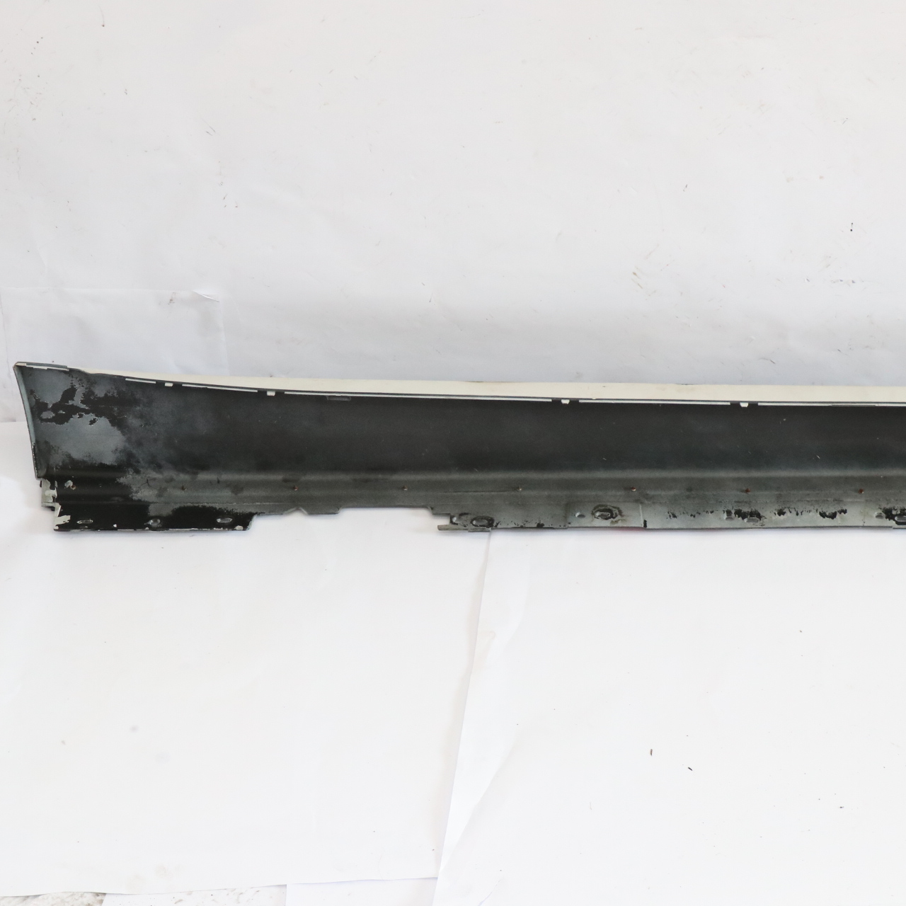 BMW F30 F31 M Sport Sill Strip Side Skirt Left N/S Mineralweiss White - A96