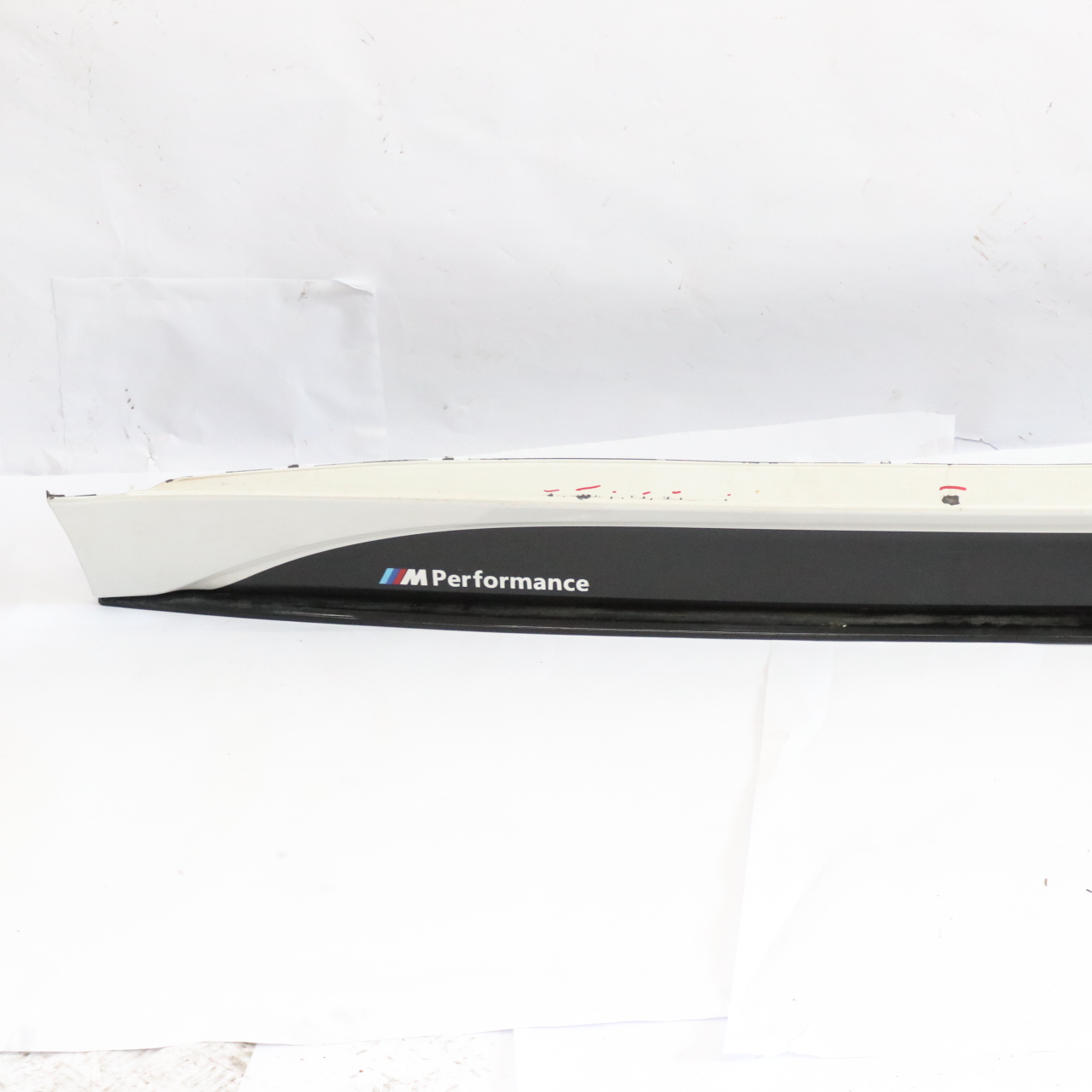 Side Skirt BMW F30 F31 M Sport Sill Strip Right O/S Mineralweiss White - A96