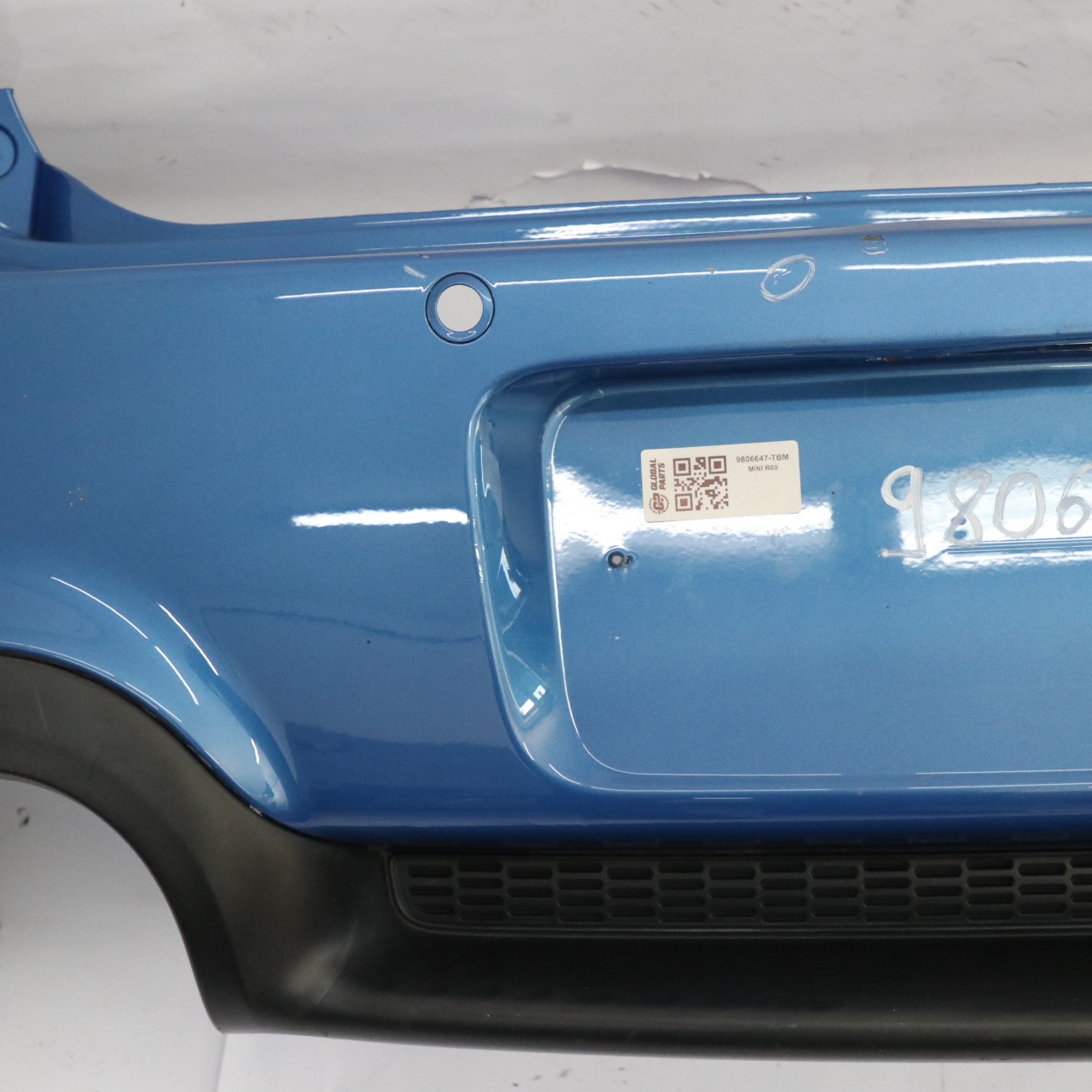 Mini Countryman R60 Rear Bumper Cooper S PDC True Blue Metallic - B14