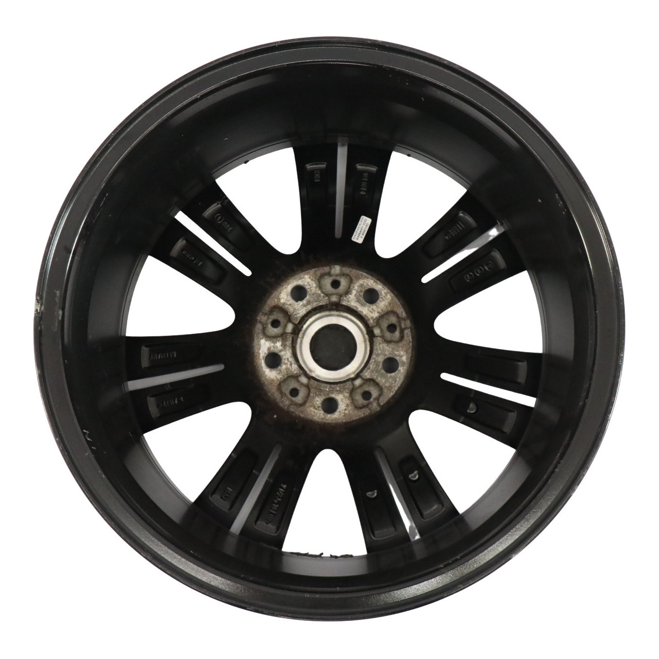 Mini Cooper R60 R61 Wheel Alloy Rim 18" 7,5J Twin Spoke Black 9808516