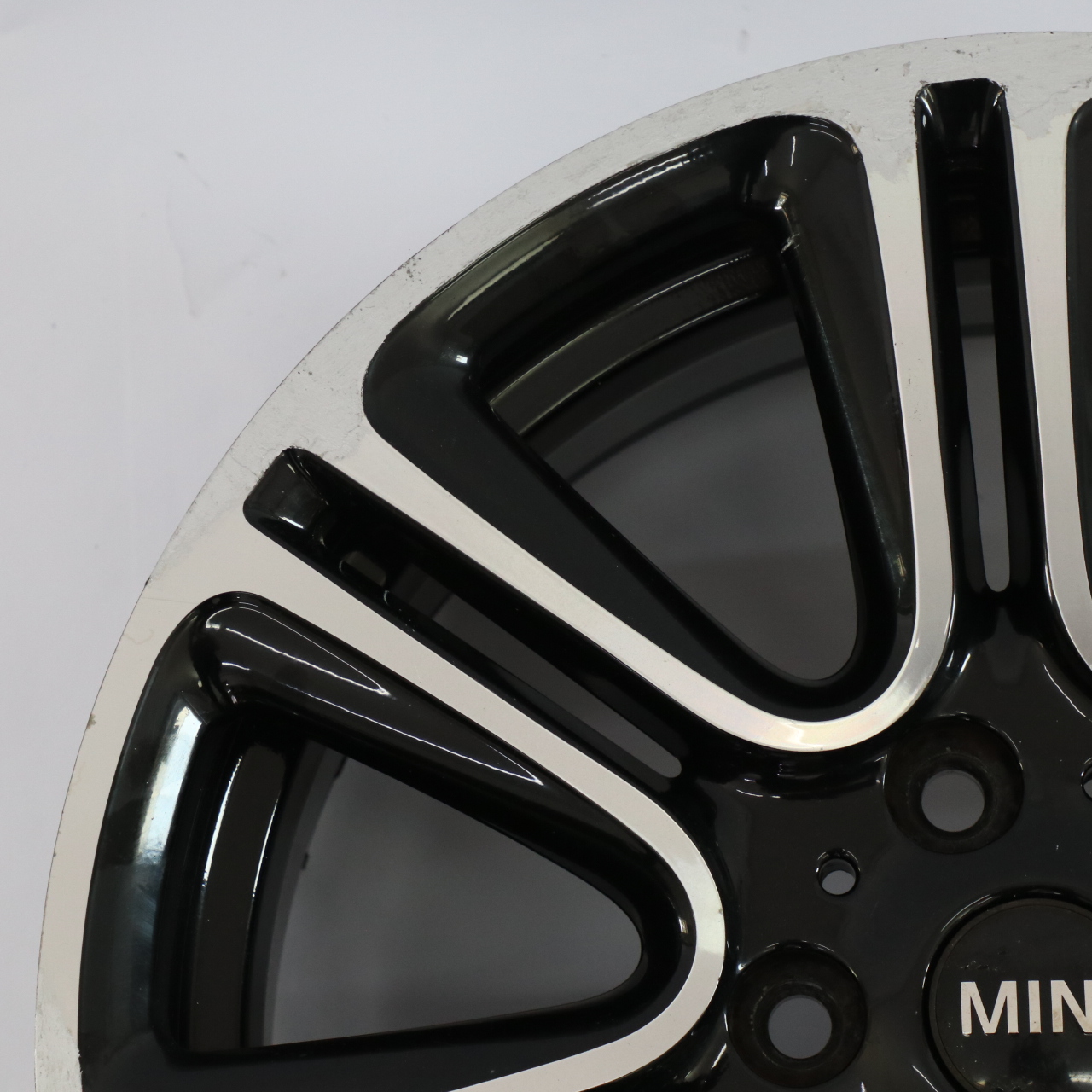 Mini Cooper R60 R61 Jante Alliage 18" 7,5J Twin Spoke Noir 9808516