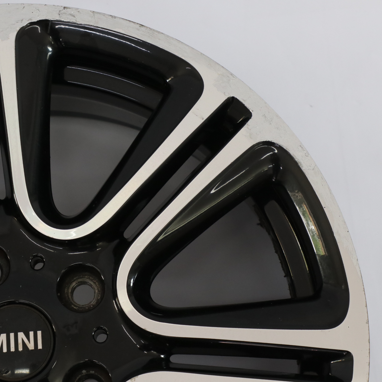 Mini Cooper R60 R61 Jante Alliage 18" 7,5J Twin Spoke Noir 9808516