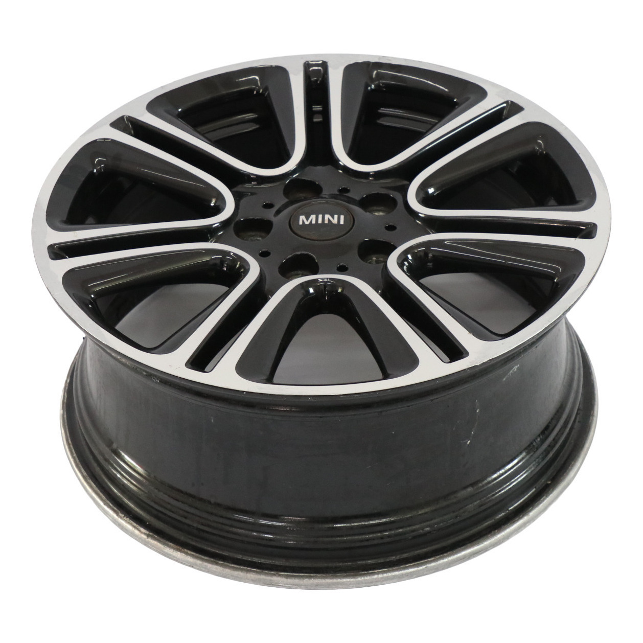 Mini Cooper R60 R61 Jante Alliage 18" 7,5J Twin Spoke Noir 9808516