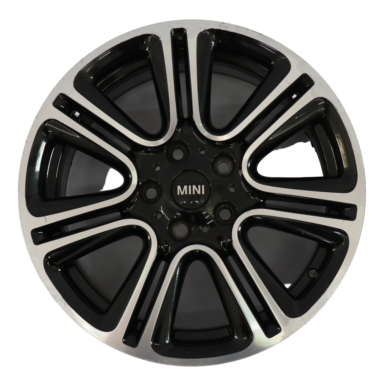 Mini Cooper R60 R61 Jante Alliage 18" 7,5J Twin Spoke Noir 9808516