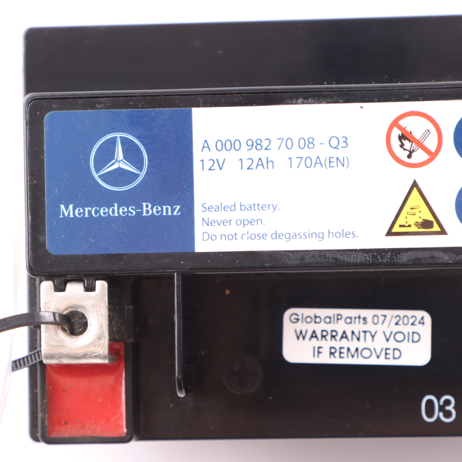 Mercedes W204 W212 W222 Zusatzbatterie Generator A0009827008