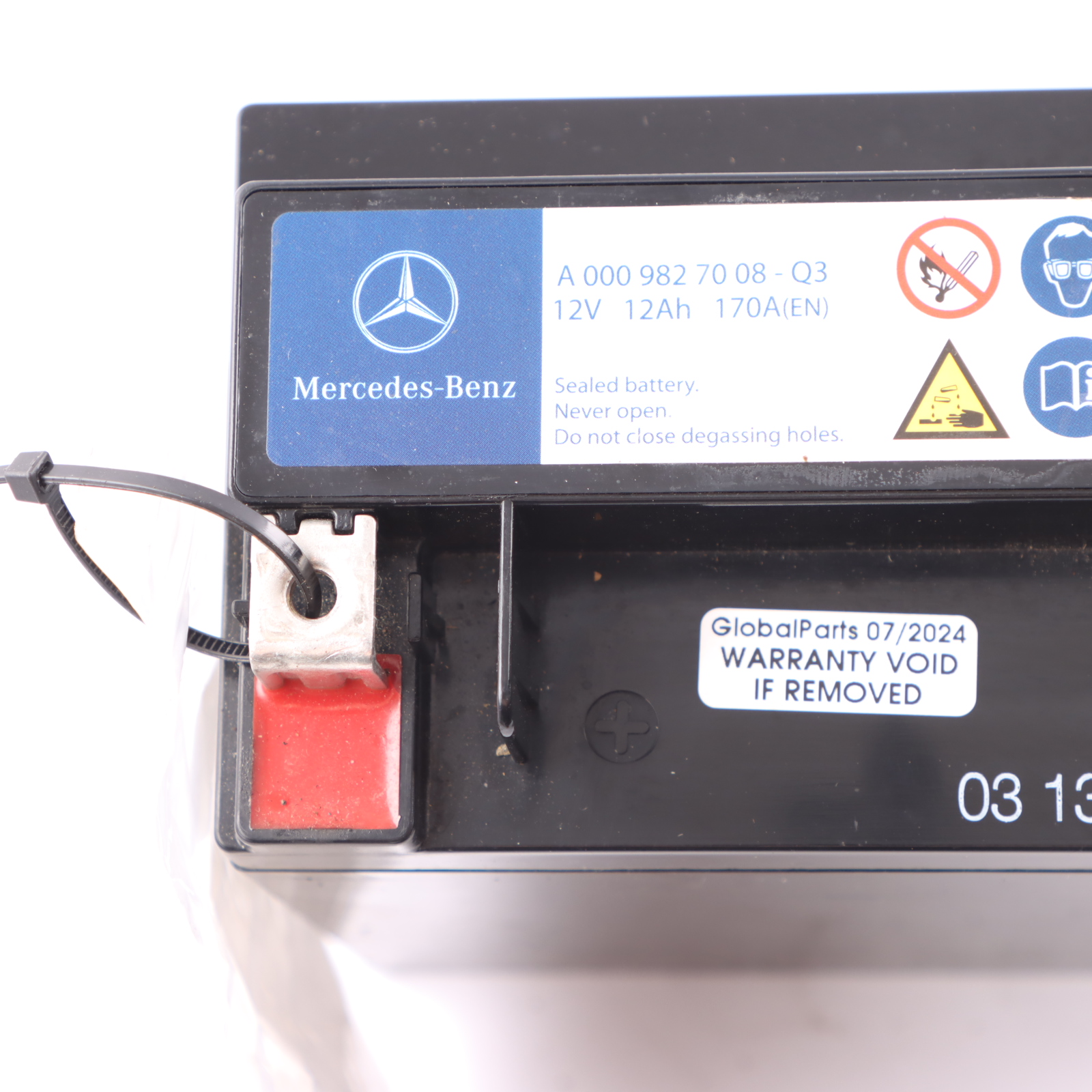 Mercedes W204 W212 W222 Zusatzbatterie Generator A0009827008