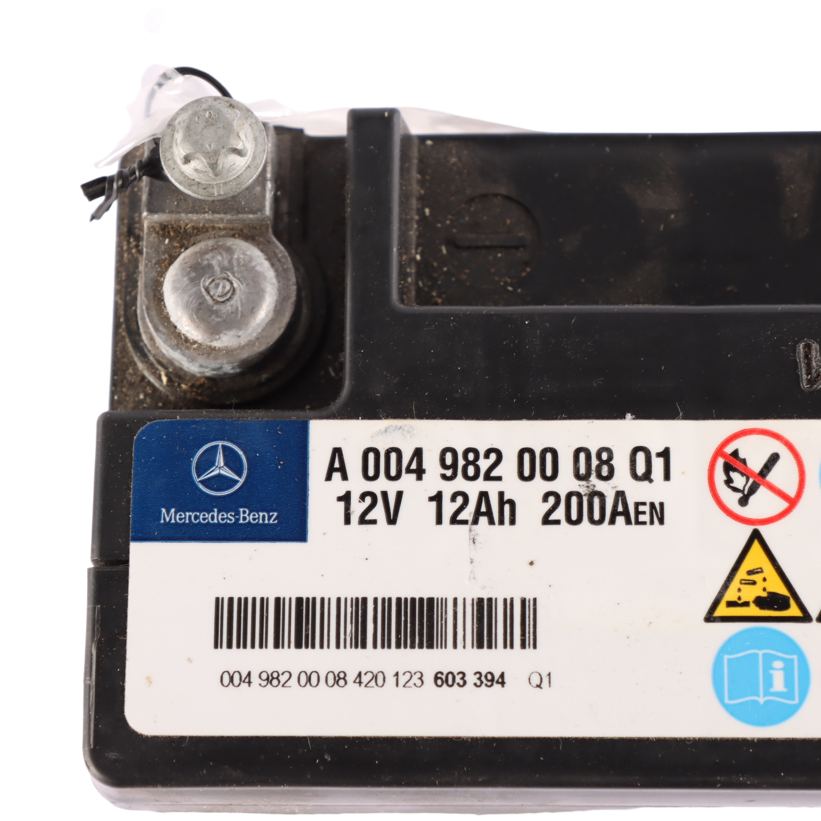 Mercedes W166 W221 Zusatzbatterie Generator A0049820008