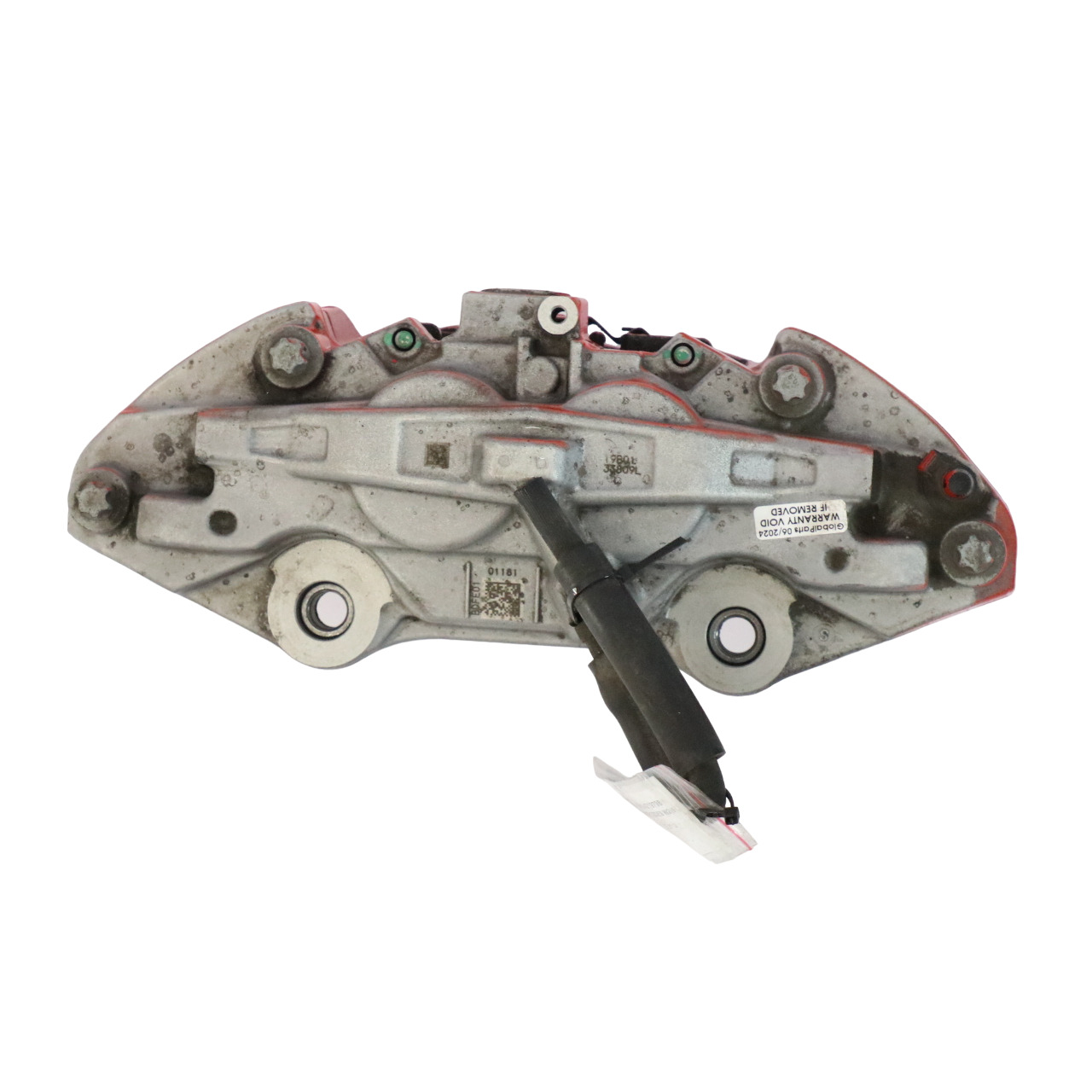 Bremssattel Mercedes W205 C 300 AMG Vorne Links Bremssattel Rot A0114219798