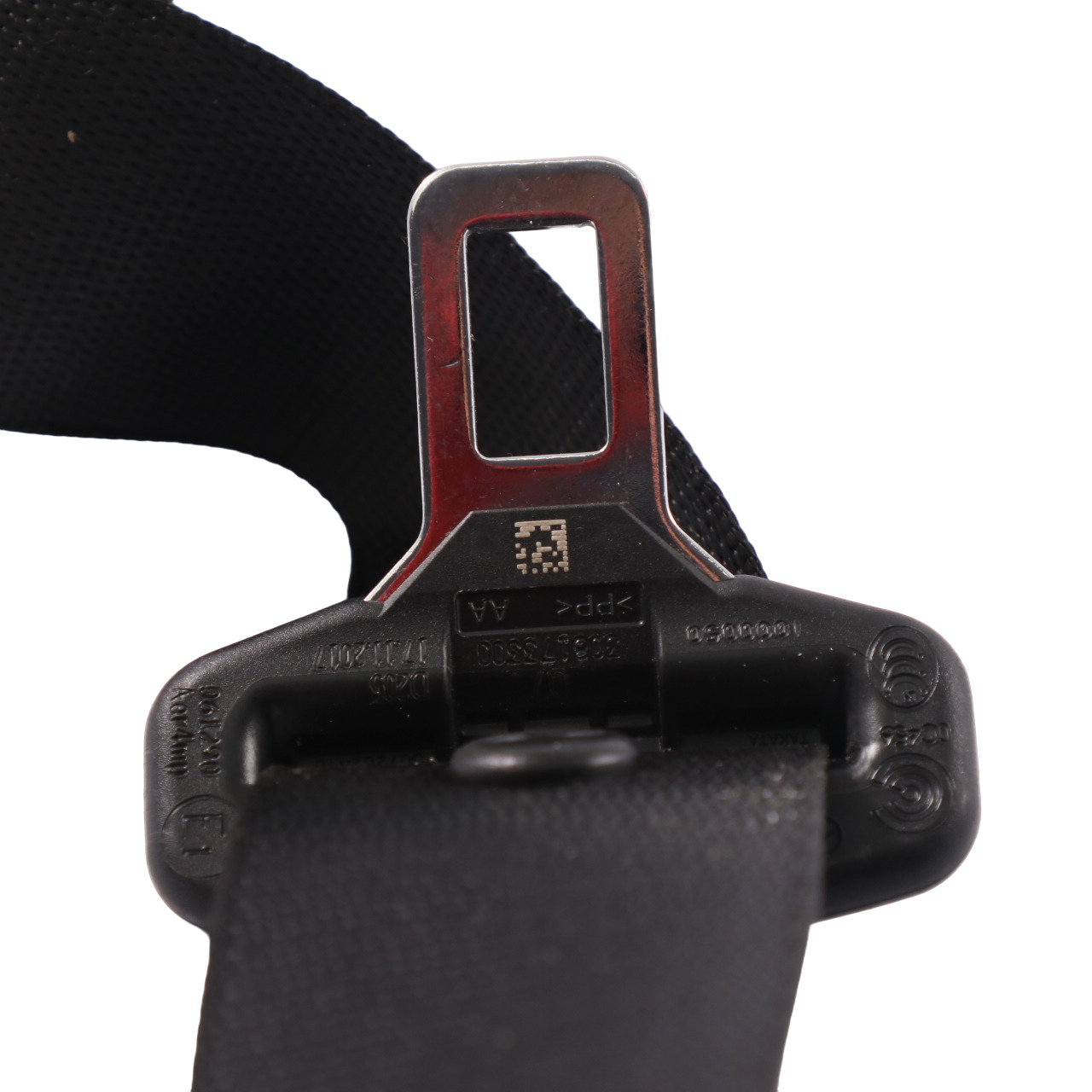 Mercedes C117 Seat Belt Rear Left N/S Safety Seatbelt Black A1178601085