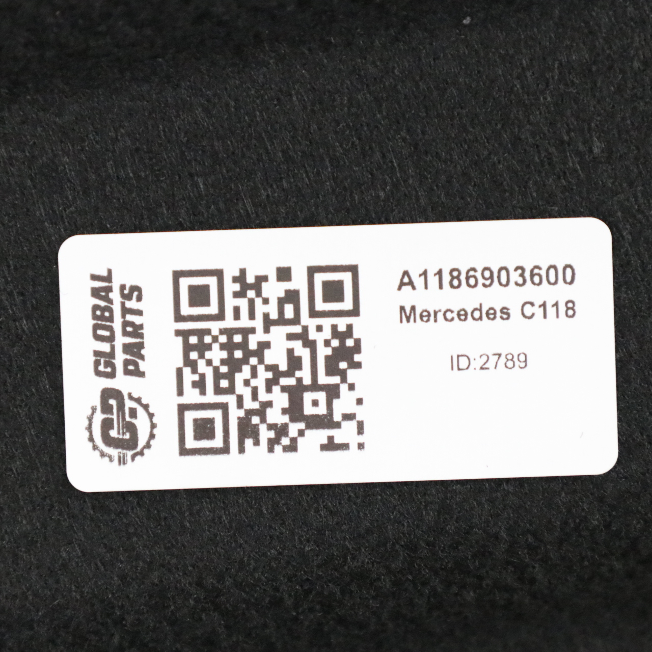 Mercedes CLA C118 Kofferraumdeckel Innenverkleidung Blende A1186903600