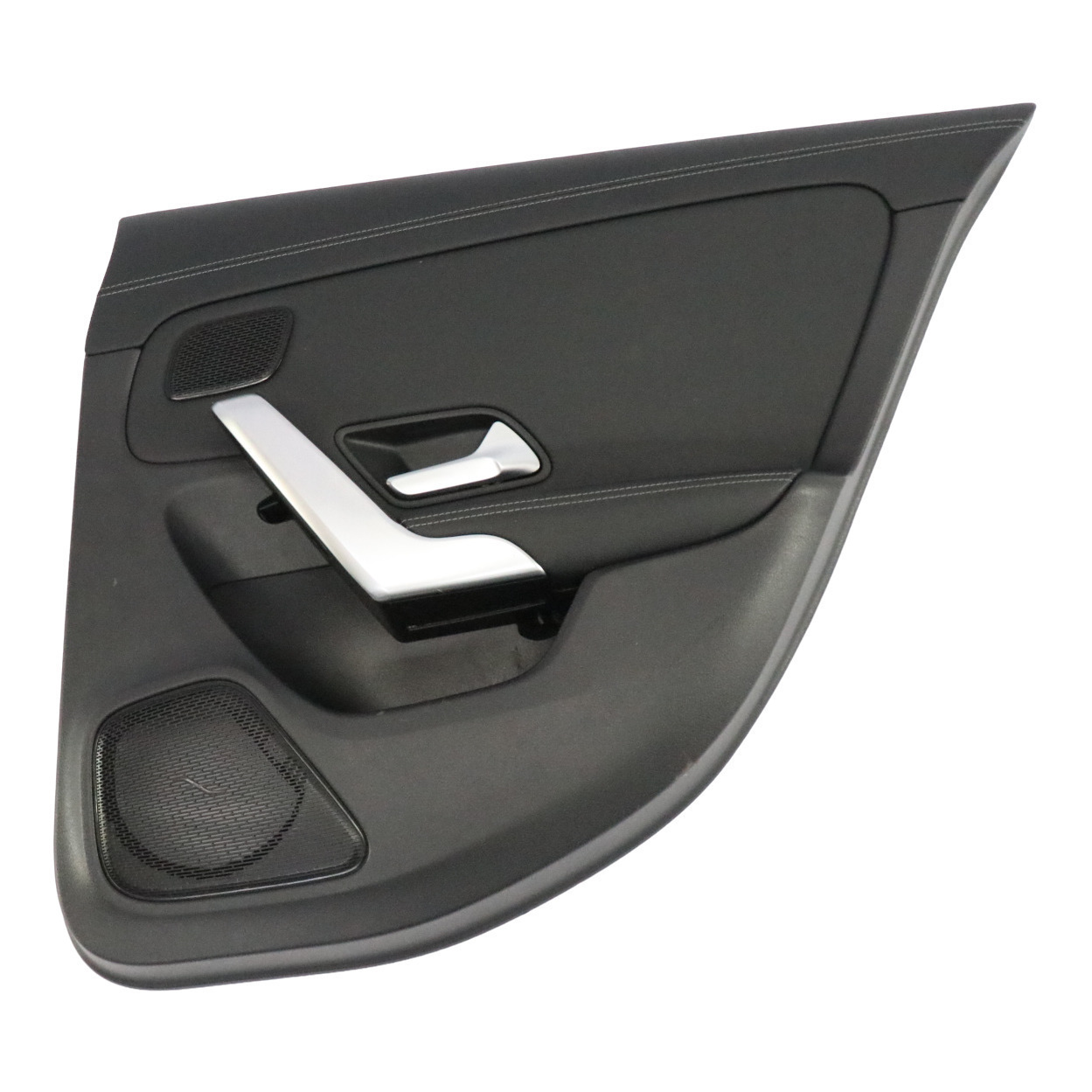 Mercedes CLA C118 Tür Karte Hinten Rechts Trim Panel Cover Leder Schwarz