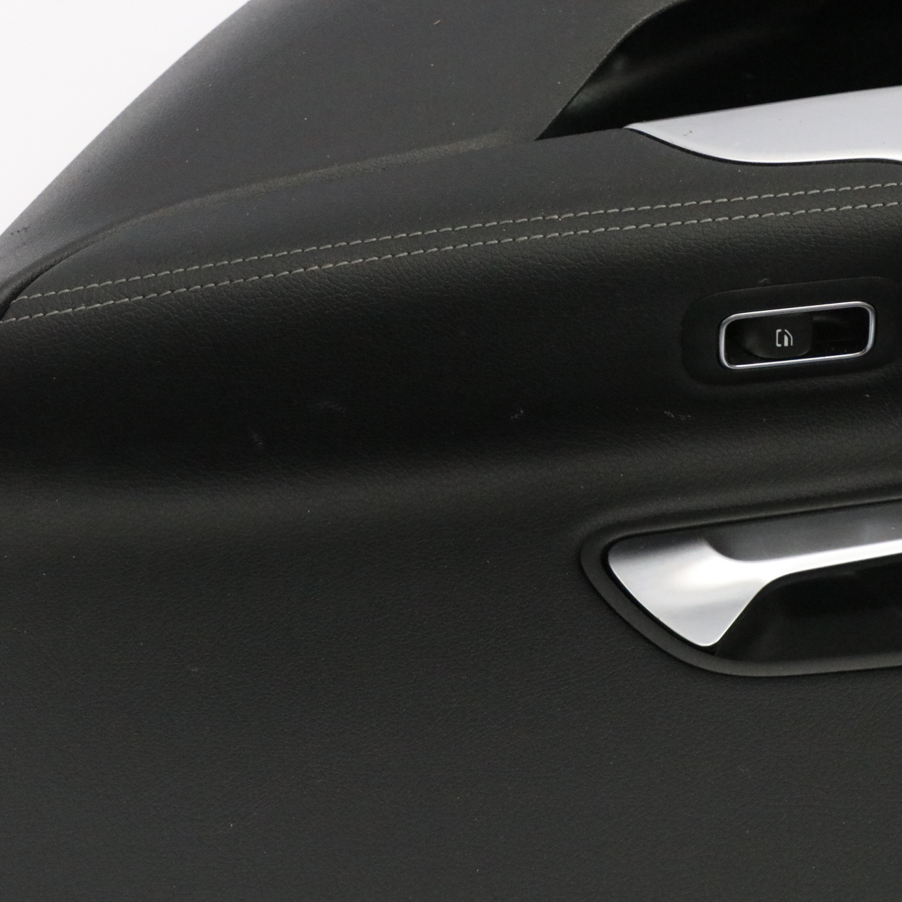 Mercedes CLA C118 Tür Karte Hinten Rechts Trim Panel Cover Leder Schwarz