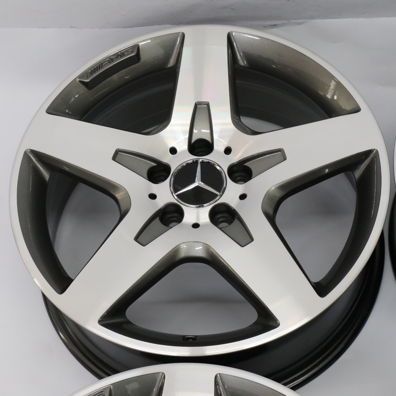 Mercedes X156 Front Rear Wheel Alloy Rim Set 18" 7J ET:46 5 Spoke A1564010500