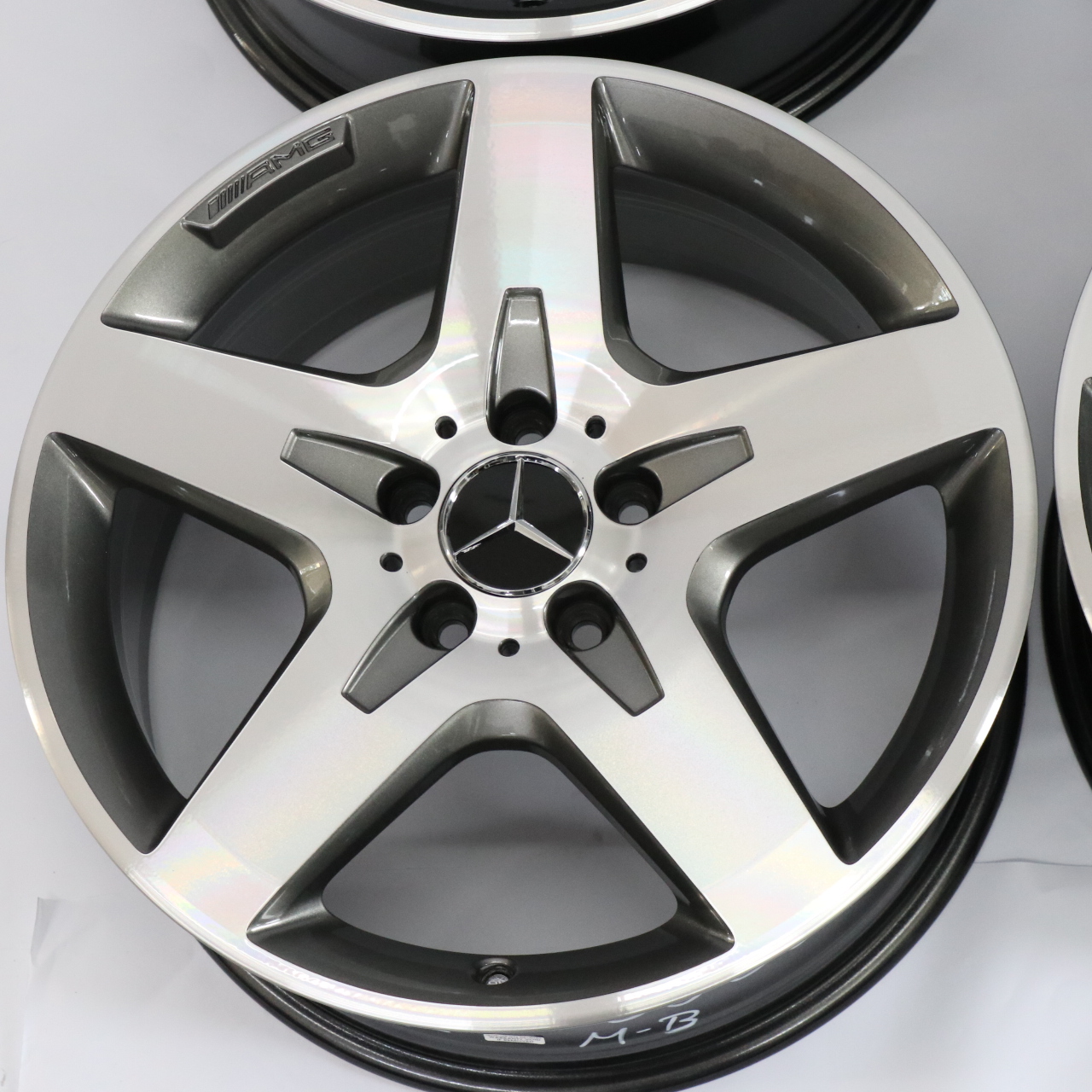 Mercedes X156 Front Rear Wheel Alloy Rim Set 18" 7J ET:46 5 Spoke A1564010500