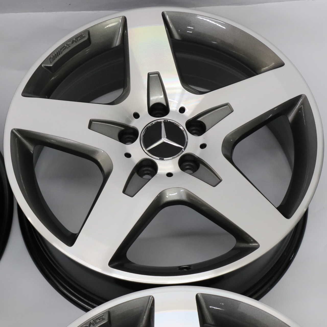 Mercedes X156 Front Rear Wheel Alloy Rim Set 18" 7J ET:46 5 Spoke A1564010500